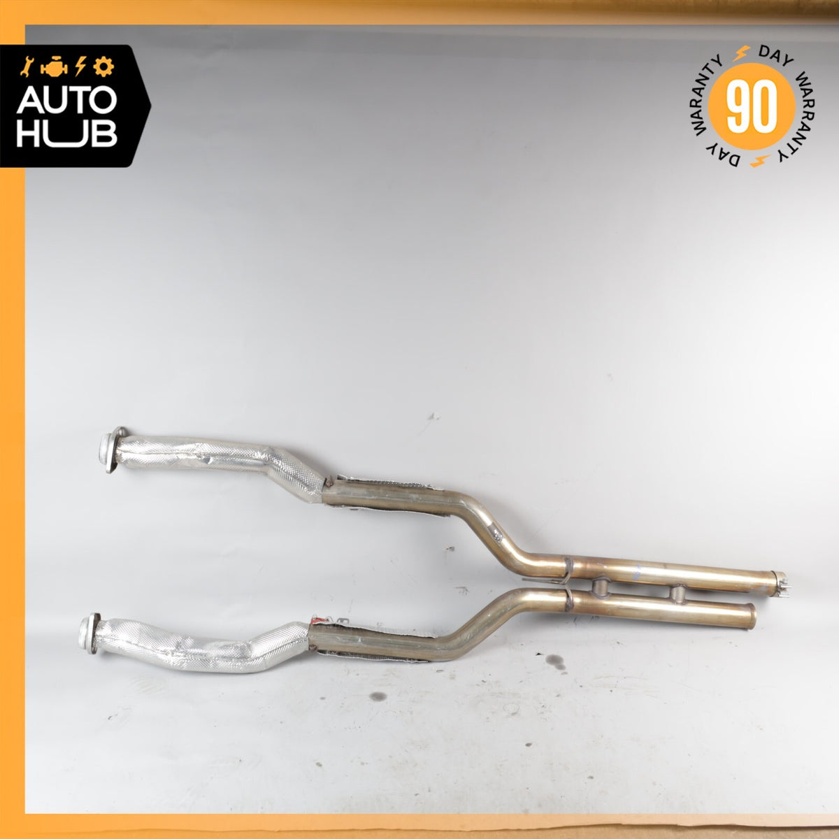 18-23 Aston Martin DB11 4.0L V8 Engine Center Exhaust Cross Pipe OEM - photo 1