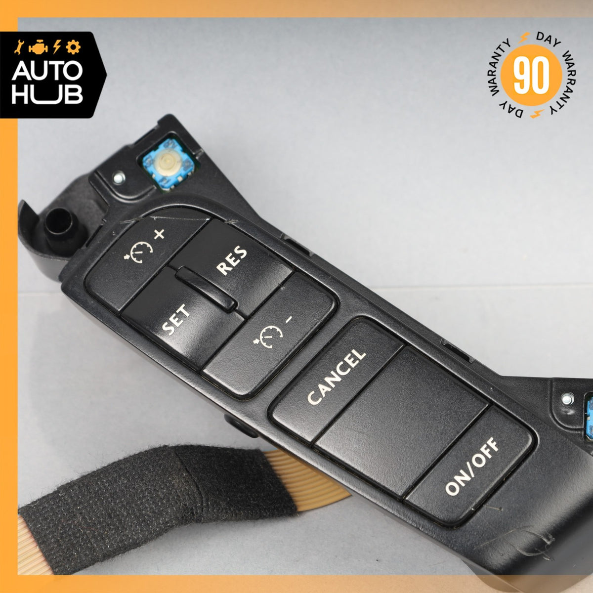 03-12 Bentley Continental GT Left Steering Wheel Control Switch Button OEM - photo 2