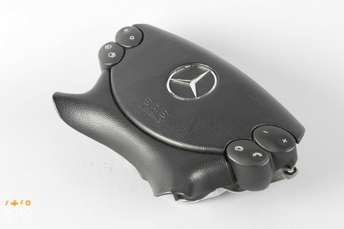 Mercedes W211 CLK500 E350 SL500 Steering Wheel Airbag Air Bag Black OEM - photo 9