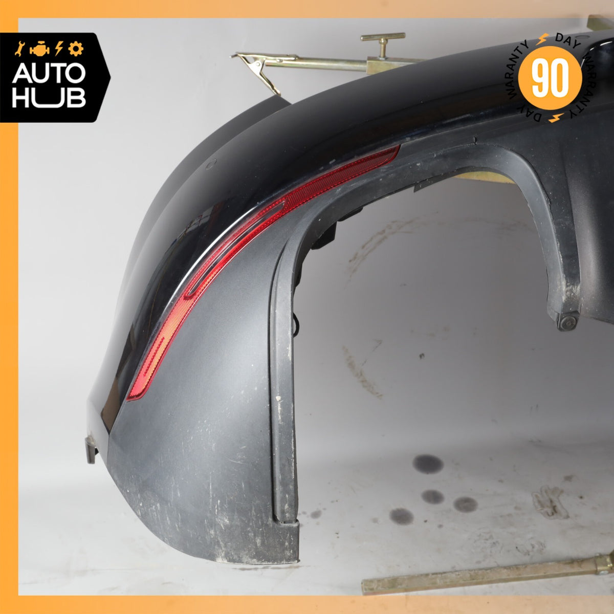15-18 Porsche Macan S 95B Rear Bumper Cover Assembly Black OEM - photo 18