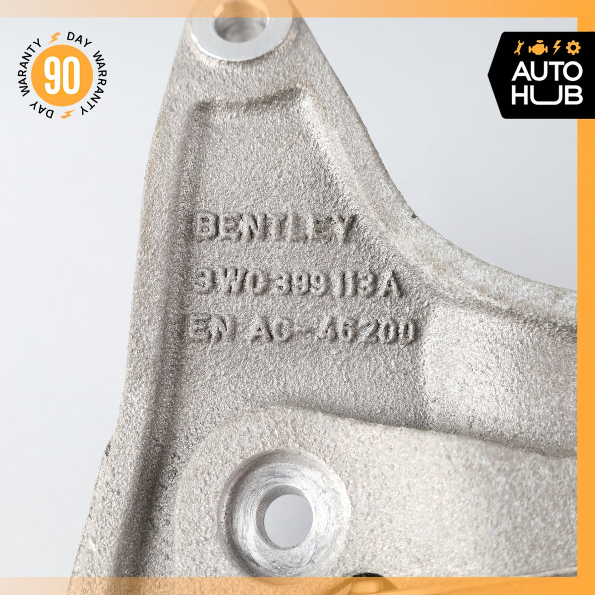 Bentley Continental Flying Spur Left Transmission Support Mount Bracket OEM 58k - photo 7