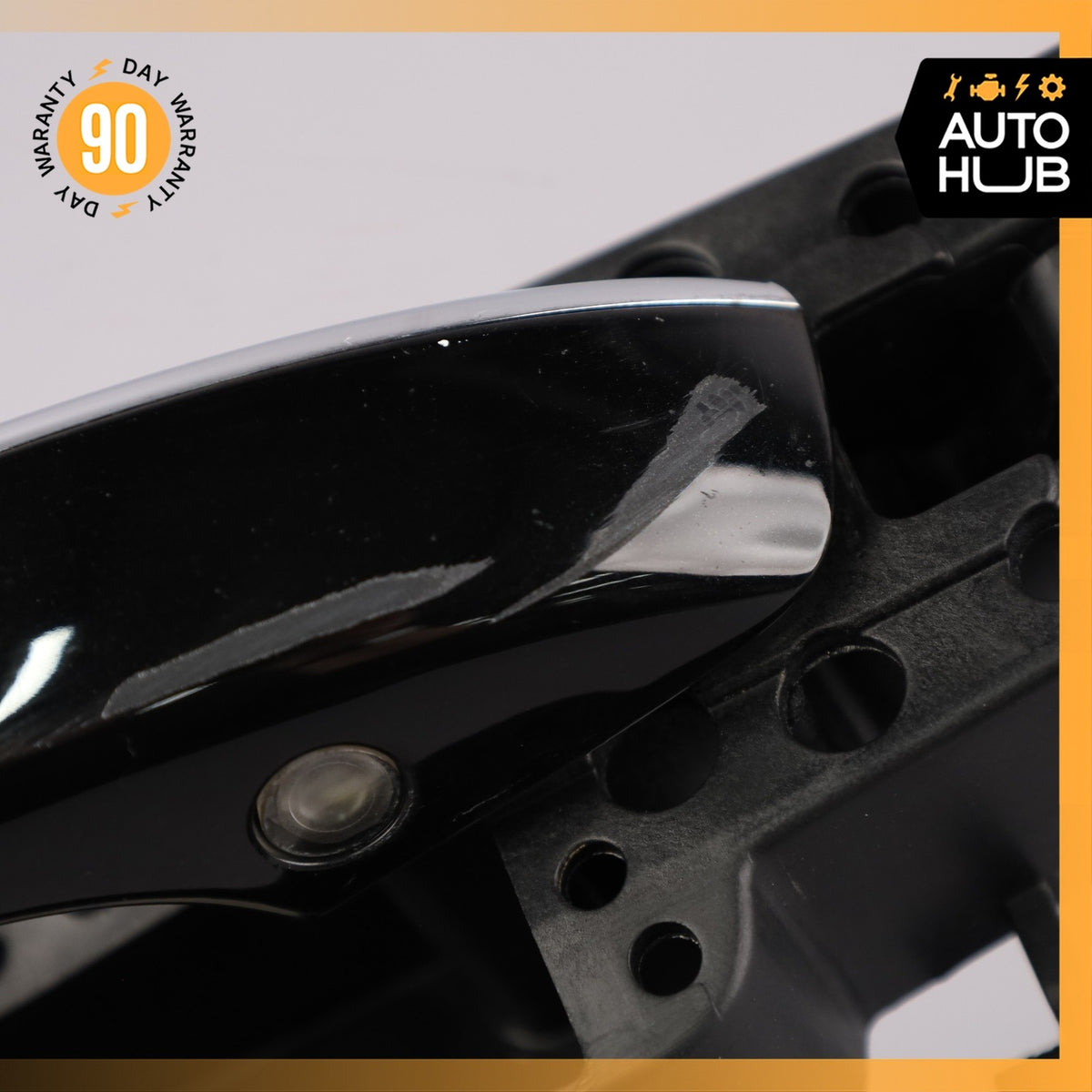 Audi D4 A8L Front Right Passenger Exterior Door Handle Black 4H0837886 OEM - photo 8
