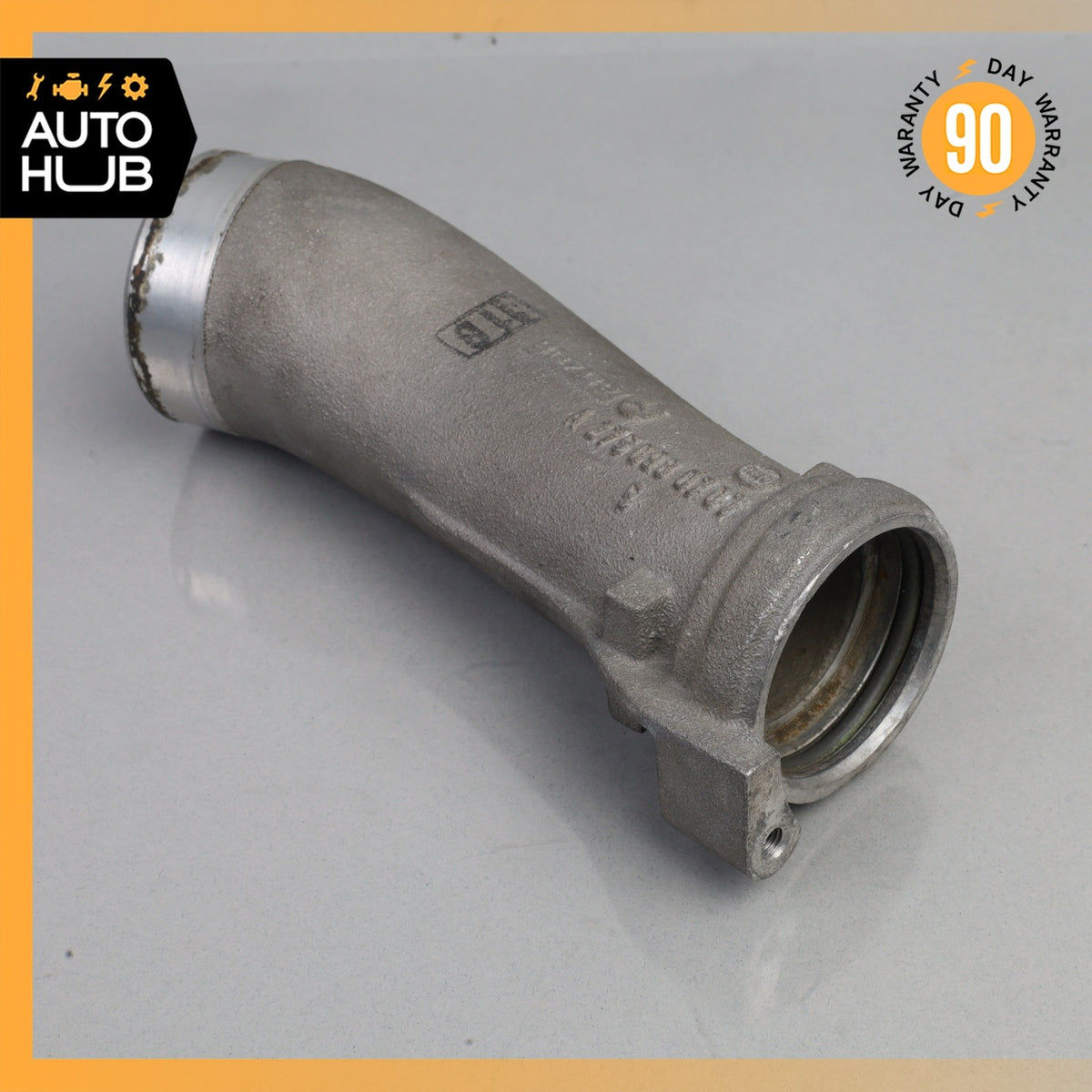 03-12 Mercedes W215 CL600 S600 Turbocharger Hose Pipe Left 2750980707 OEM - photo 4