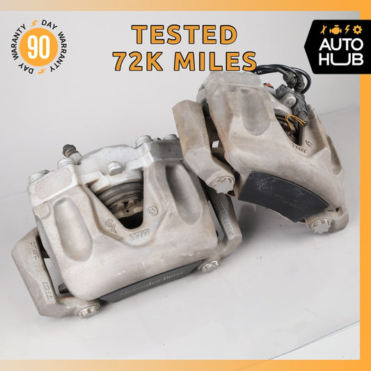 08-18 Mercedes W212 E350 CLS400 Front Brake Calipers Left and Right Set OEM - photo 1
