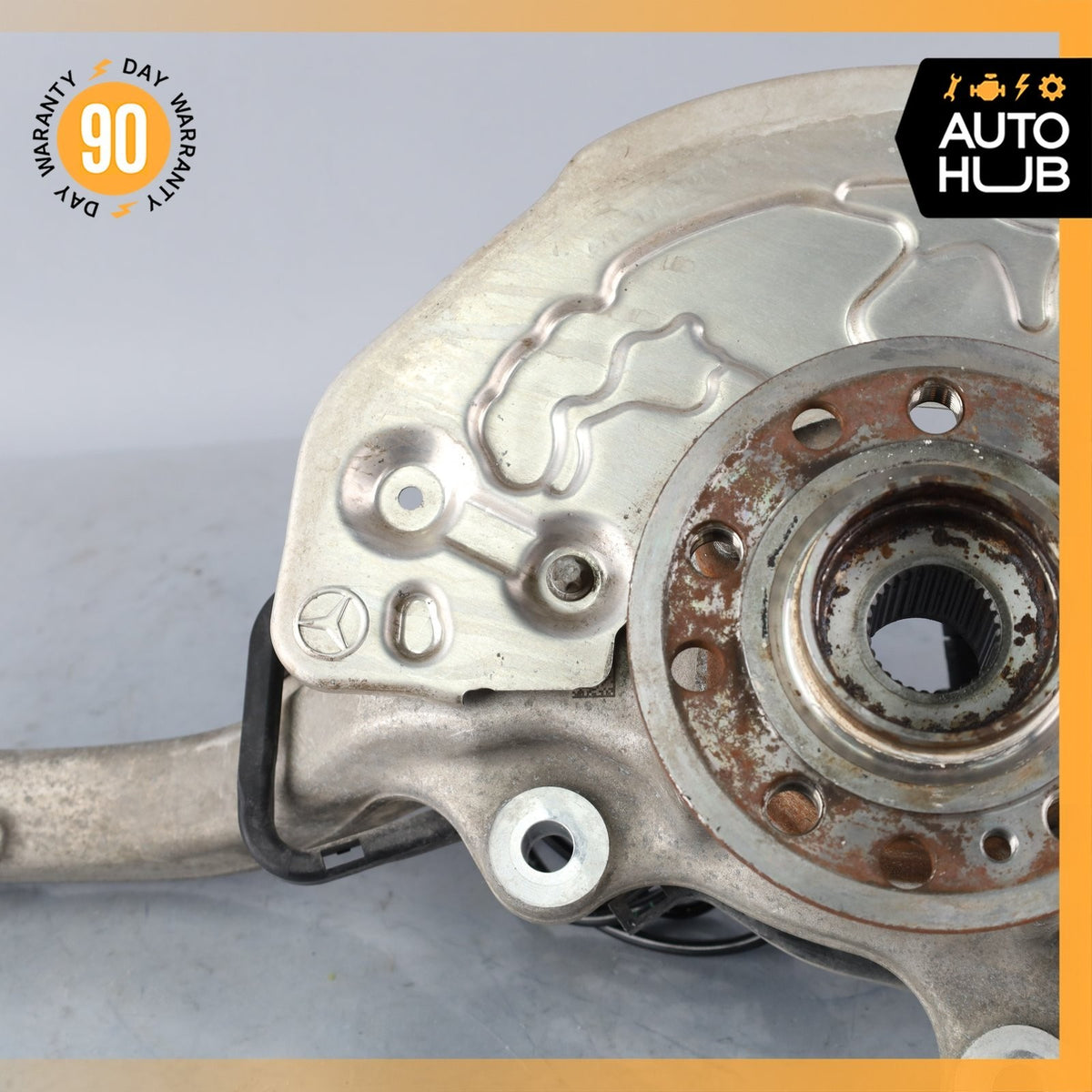 16-22 Mercedes X253 GLC300 GLC350e 4Matic Front Right Spindle Knuckle Hub OEM - photo 4