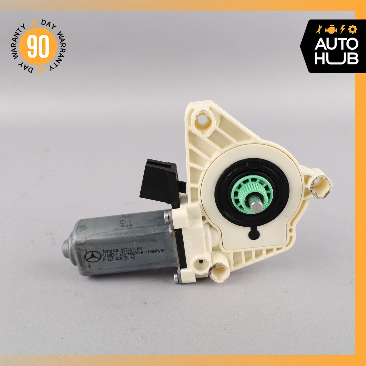 07-13 Mercedes W221 S550 S400 S350 Window Regulator Motor Front Right Side OEM - photo 5