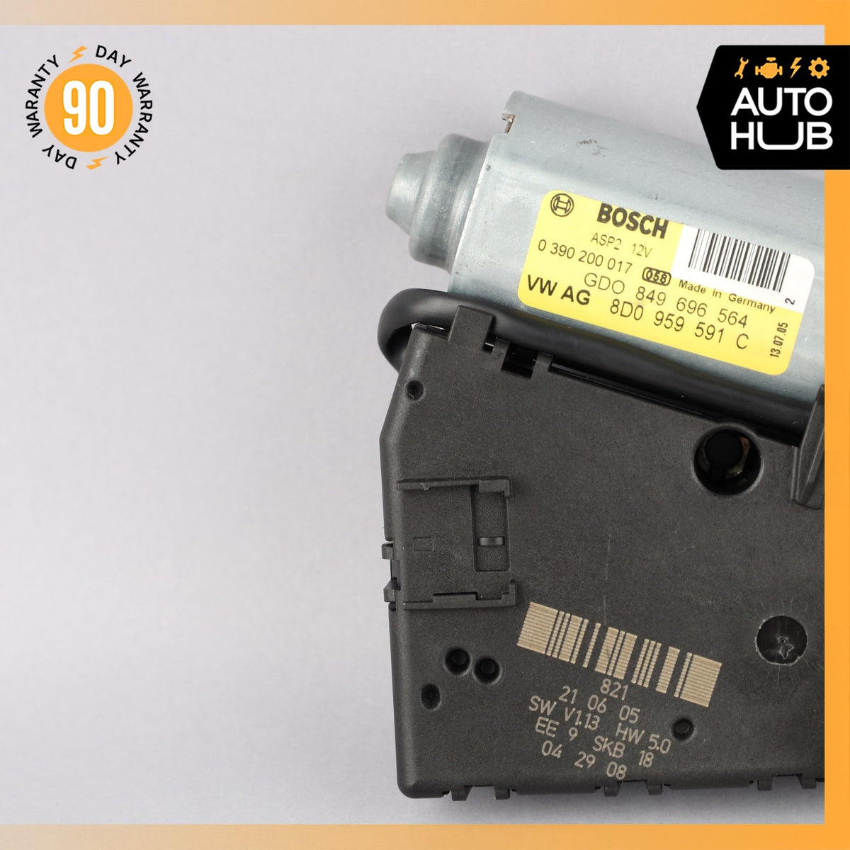 Porsche Cayenne 955 Sunroof Sun Roof Motor 8D0959591C OEM - photo 2