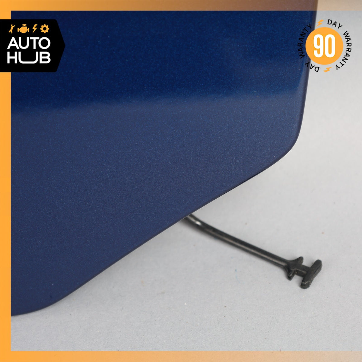04-09 Cadillac XLR Fuel Door Lid Gas Tank Cover Blue 10333885 OEM 51k - photo 5