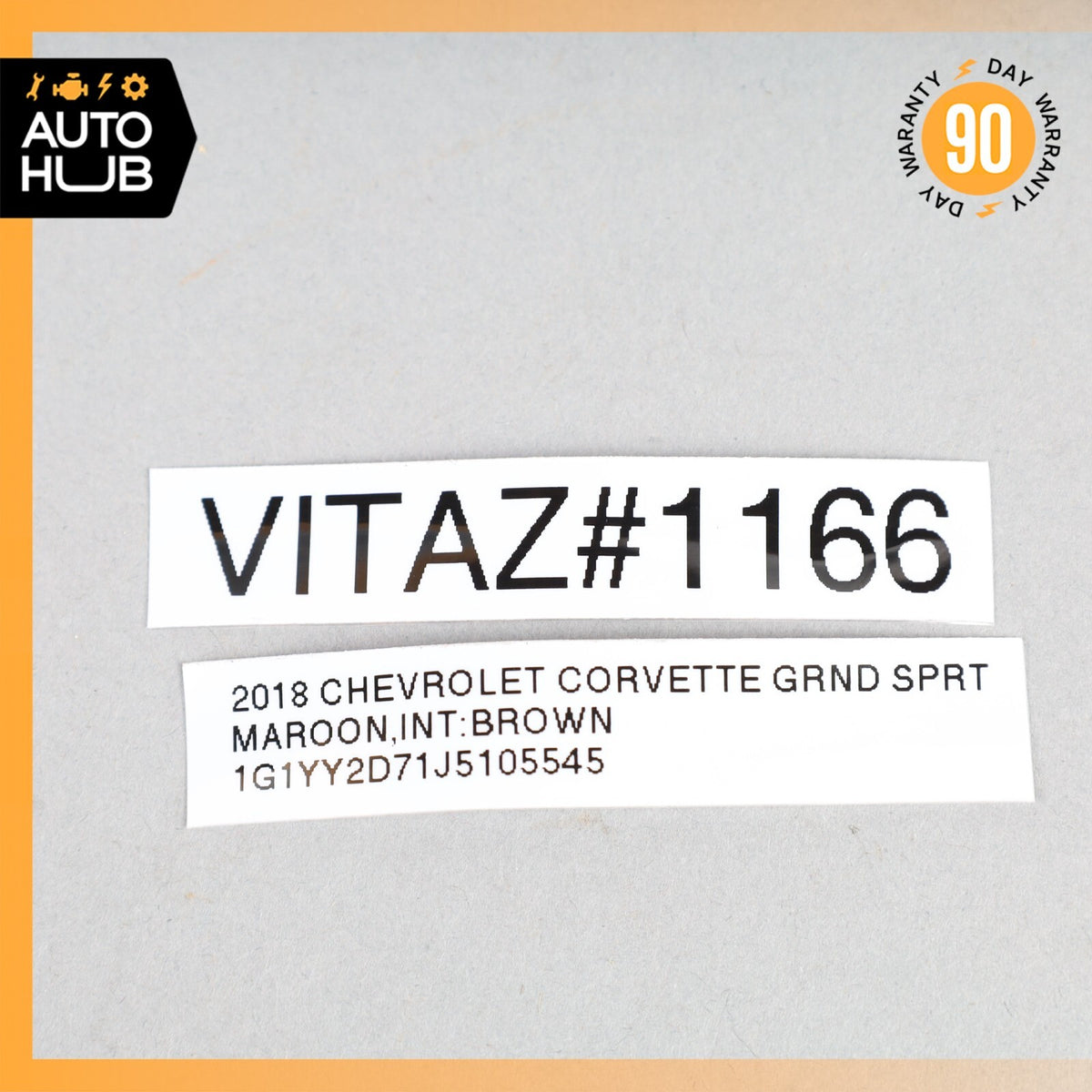 Chevrolet Corvette C7 Grand Sport Left Side Dashboard AC A/C Air Vent OEM 7k - photo 11