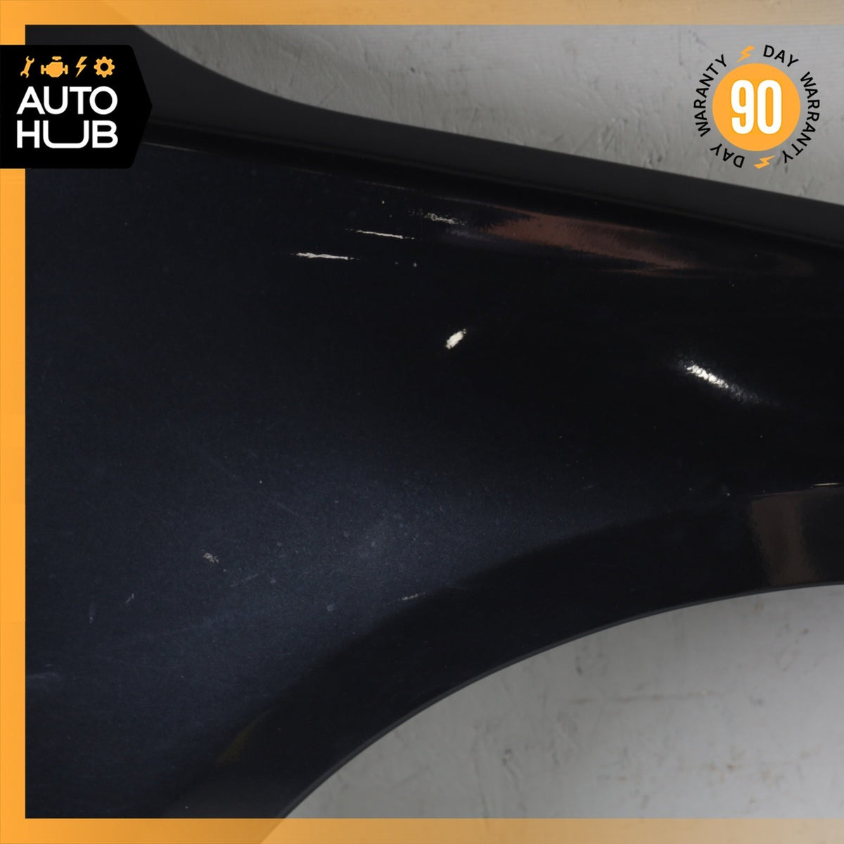 11-18 Audi D4 A8L S8 Right Passenger Side Fender Wing Panel Black OEM - photo 6