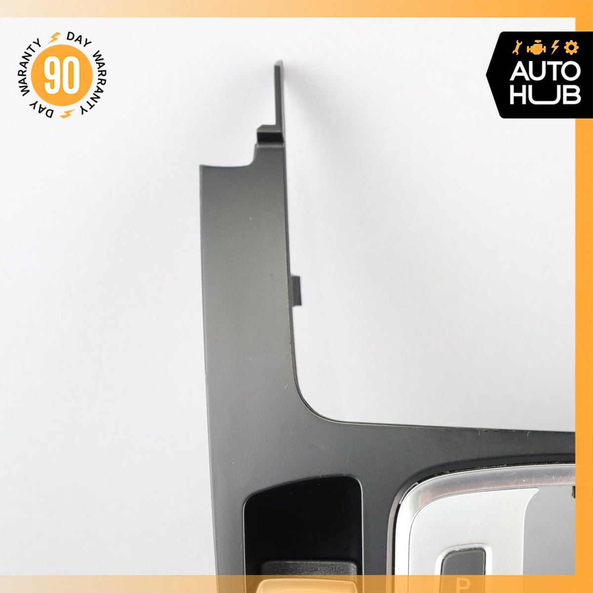 10-12 Audi B8 A4 Center Console Shifter Cover Trim Panel Bezel w/ Switch OEM - photo 3