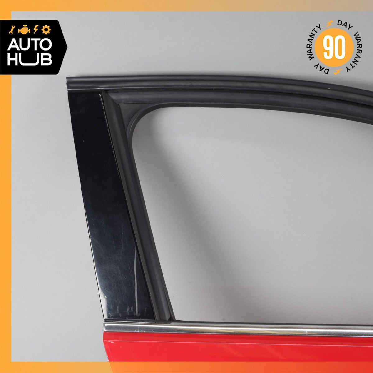 16-18 Audi 8V A3 E-Tron Door Shell Front Right Passenger Side Red OEM 78k - photo 5