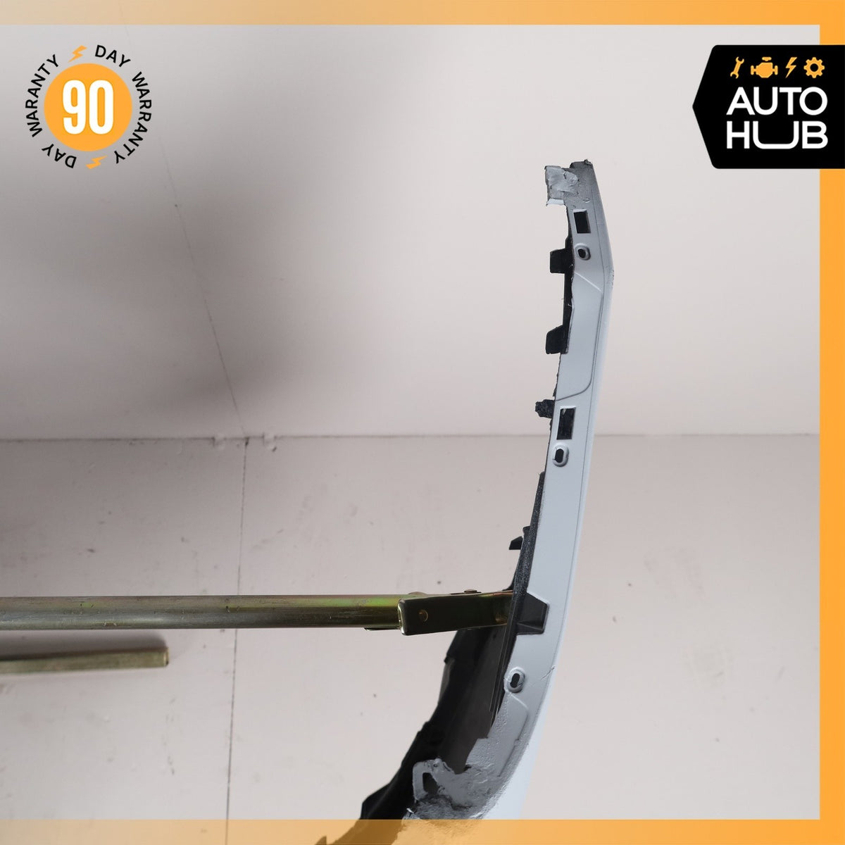 15-18 Porsche Cayenne 958 Base Front Bumper Cover Assembly Black OEM - photo 16