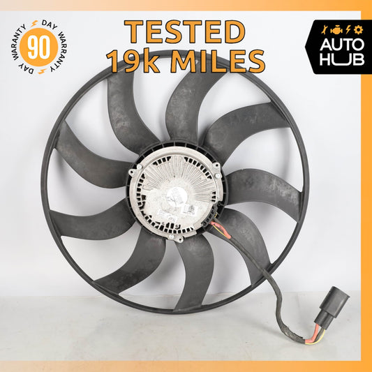 08-18 Bentley Continental GTC Radiator Cooling Fan Blade Motor 3W0121205B OEM - photo 1