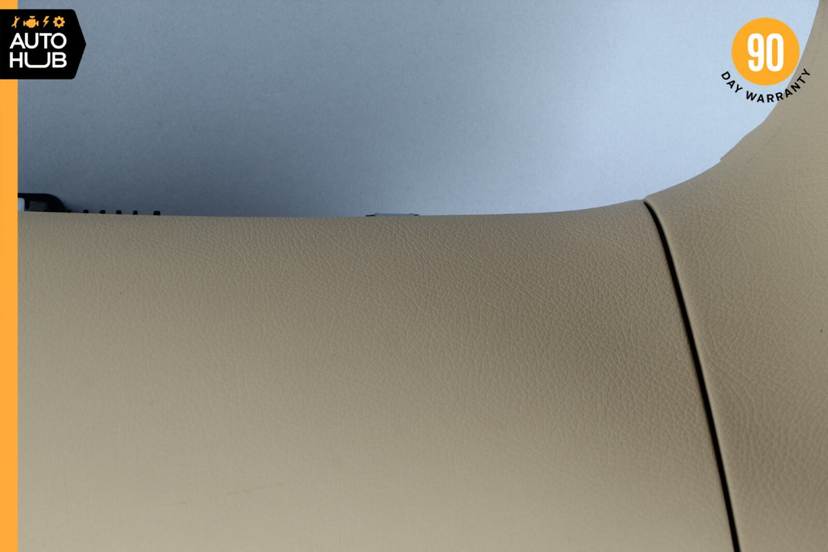 07-09 Mercedes W211 E350 E550 Dashboard Glove Box Storage Compartment Beige OEM - photo 4