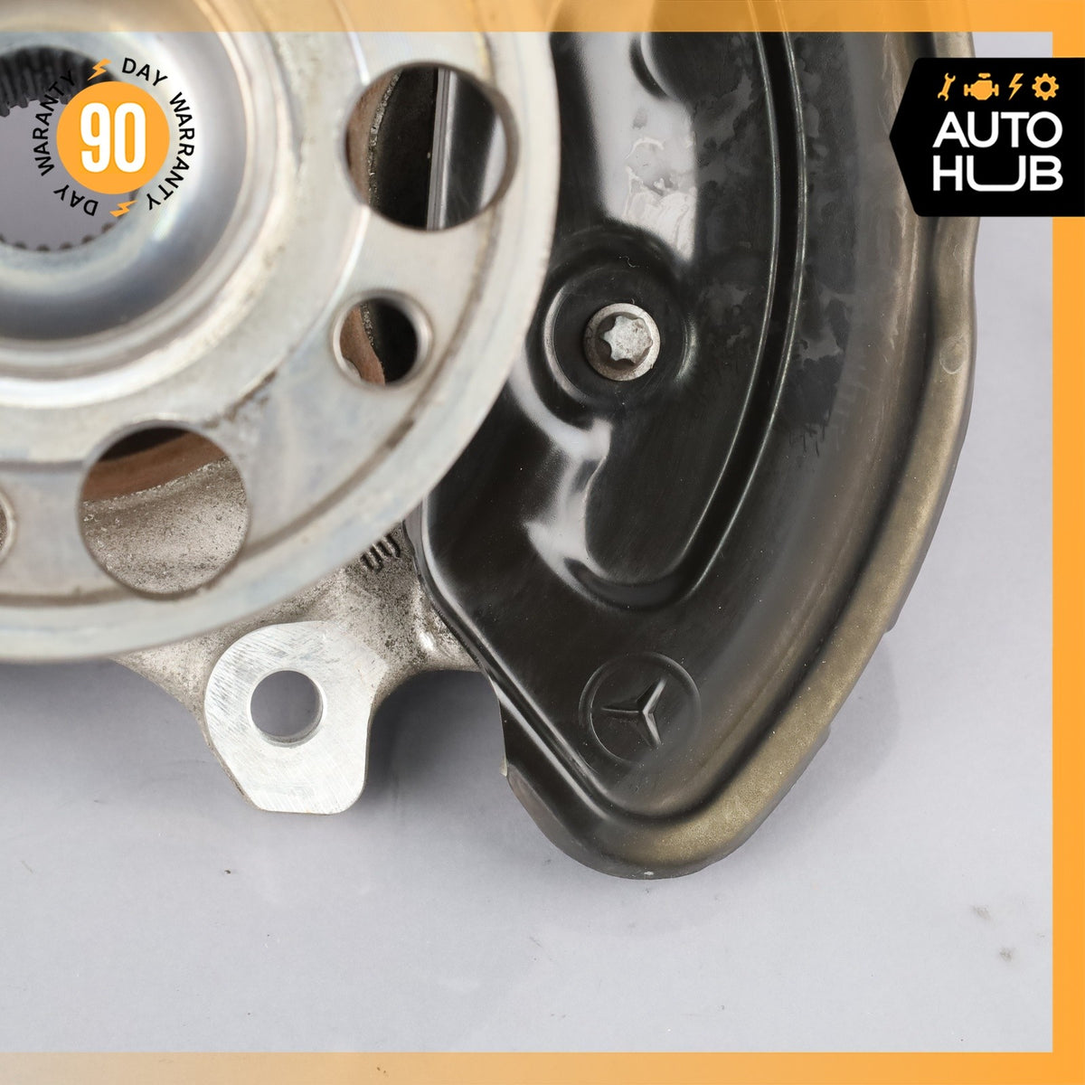 17-20 Mercedes W213 E350 E300 Rear Left Side Spindle Knuckle Hub OEM - photo 7