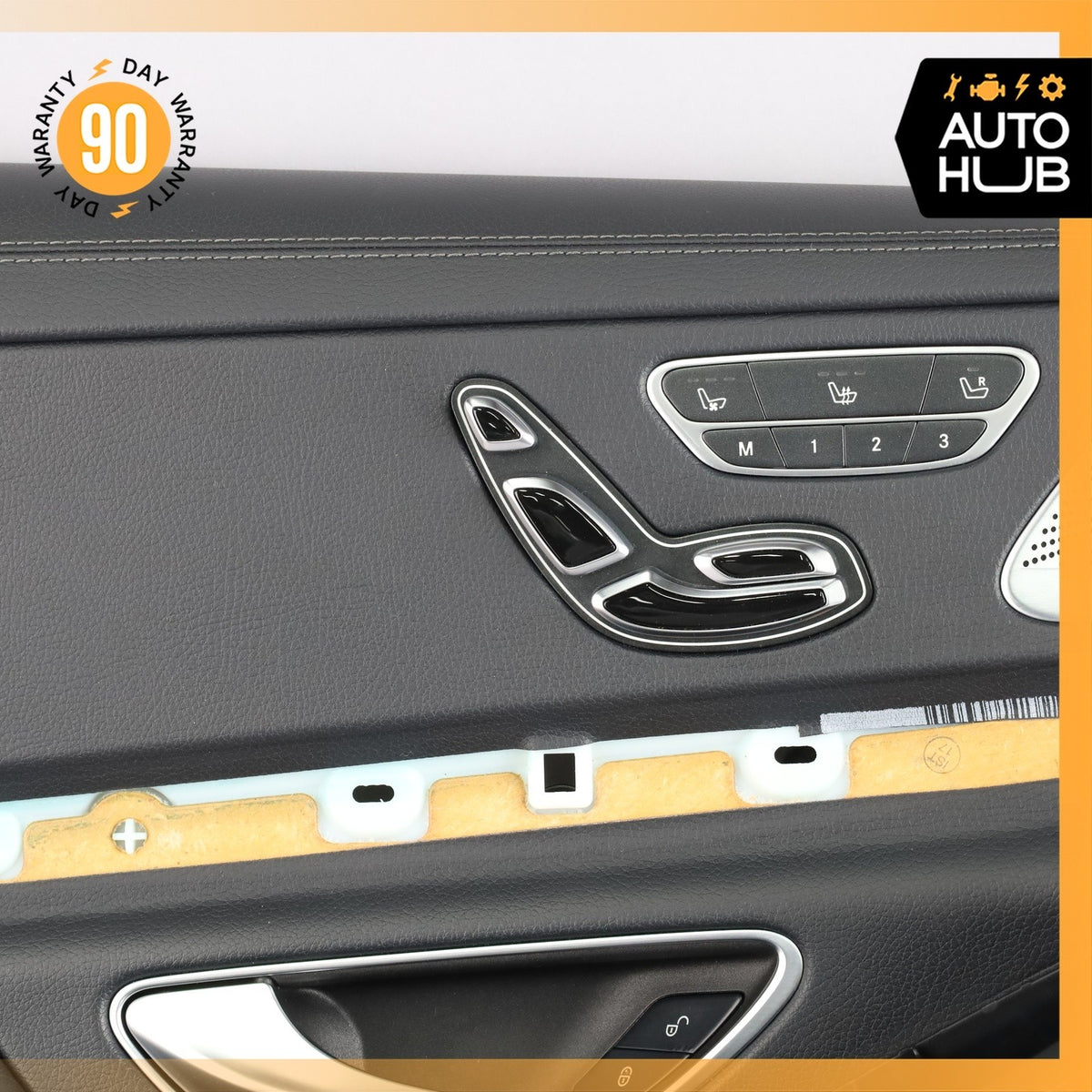 14-17 Mercedes W222 S550 S550e Front Left Driver Side Door Panel Nappa OEM 72k - photo 3