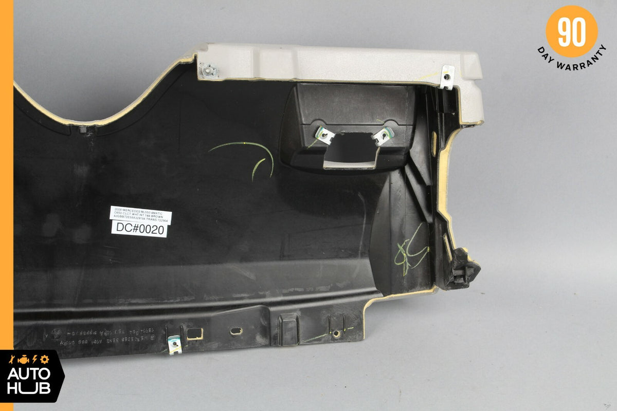 06-08 Mercedes W164 ML550 GL550 Dashboard Dash Left Lower Knee Trim Panel Grey - photo 9