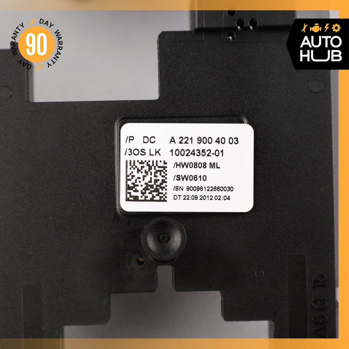 10-14 Mercedes W221 S550 CL550 Steering Wheel Angle Sensor 2219001802 OEM - photo 8