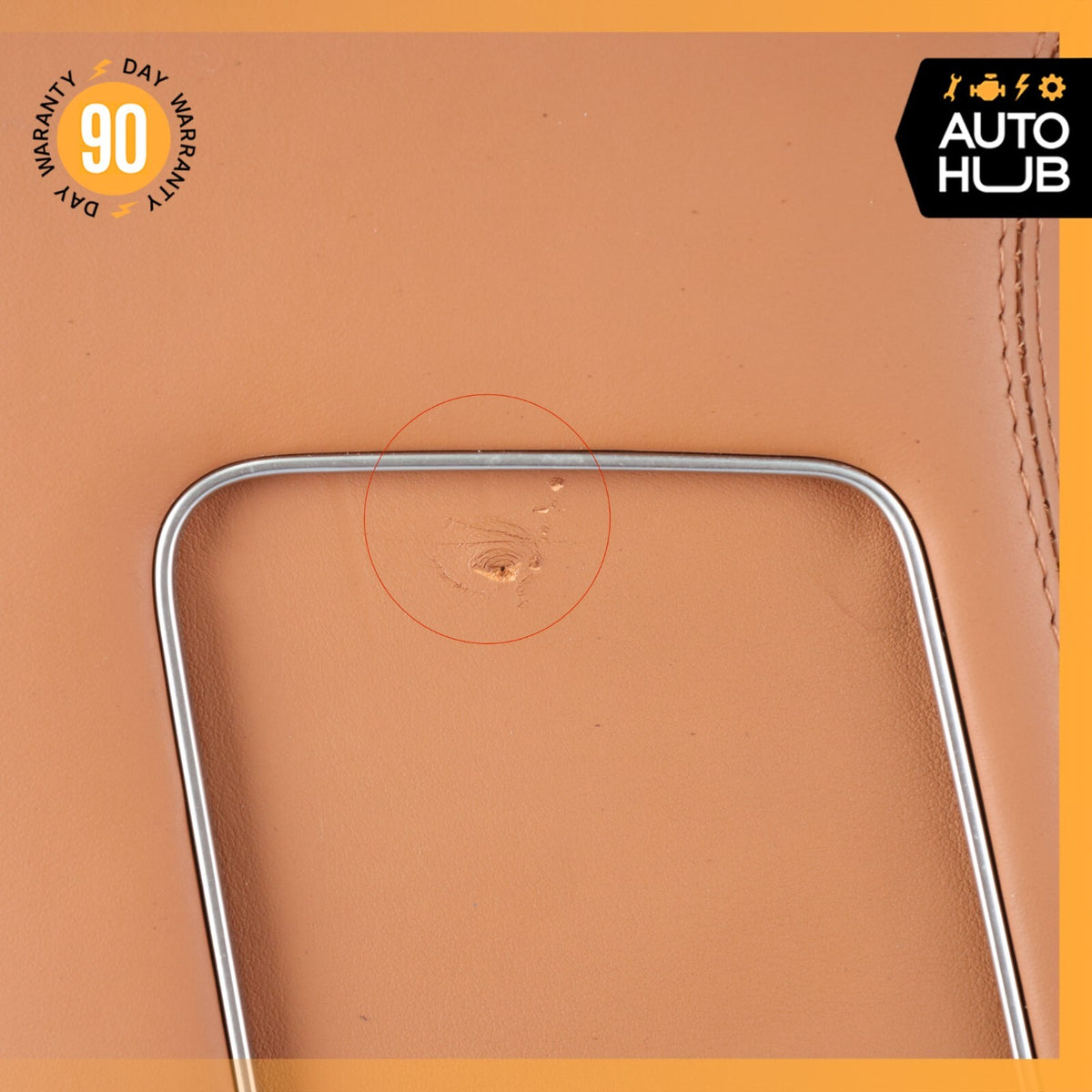 Bentley Continental Flying Spur Left Side Upper B-Pillar Cover Trim OEM 58k - photo 5