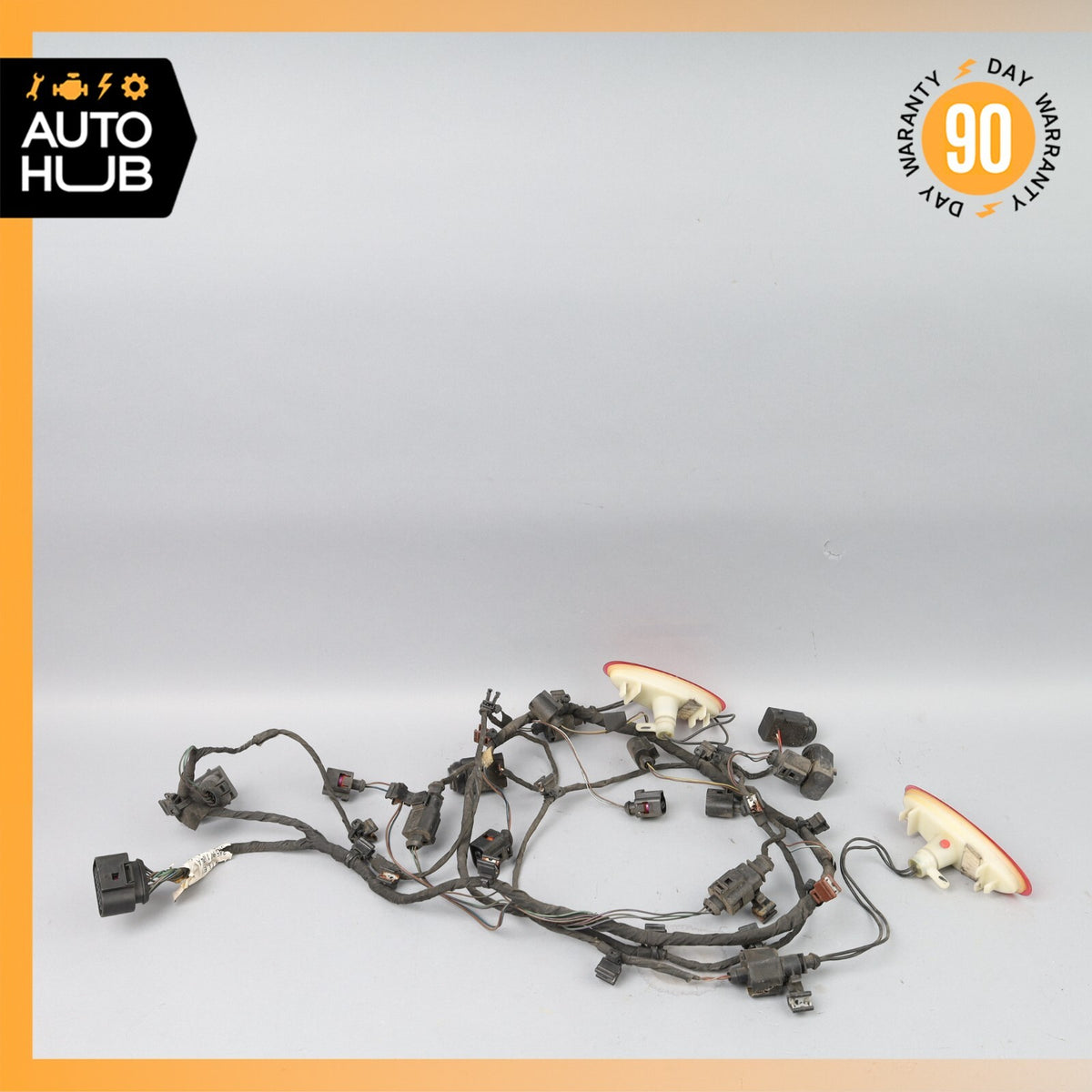 Bentley Continental Flying Spur Rear Bumper Parking Wire Harness w/ Marker Light - photo 10