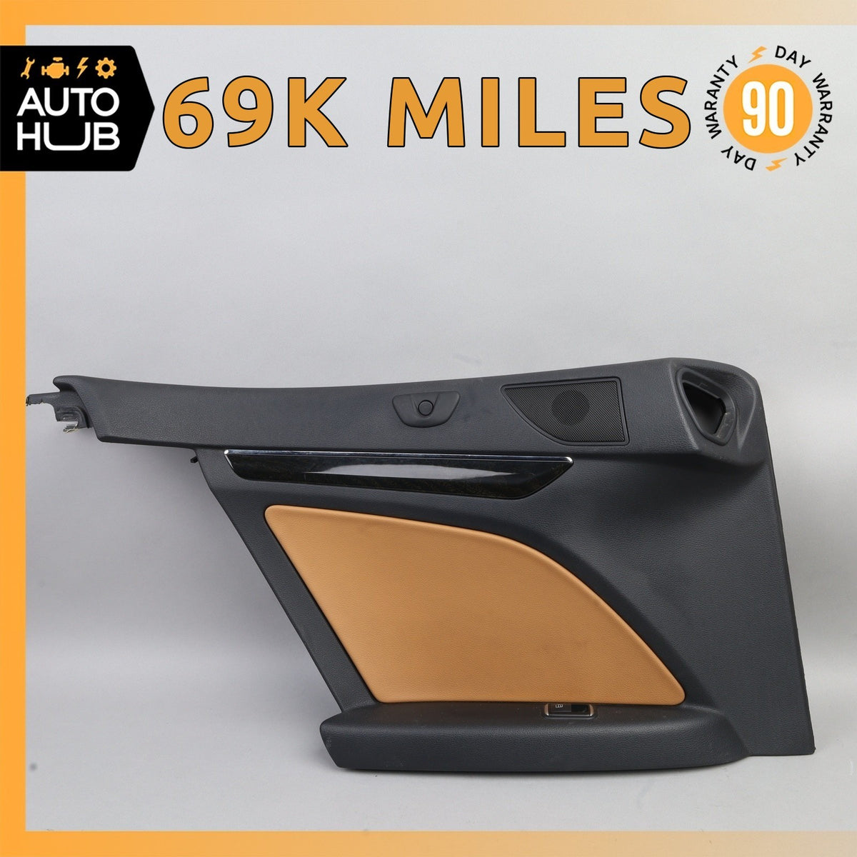 11-13 Mercedes W207 E350 E550 Convertible Door Panel Rear Left Side OEM 69k - photo 1
