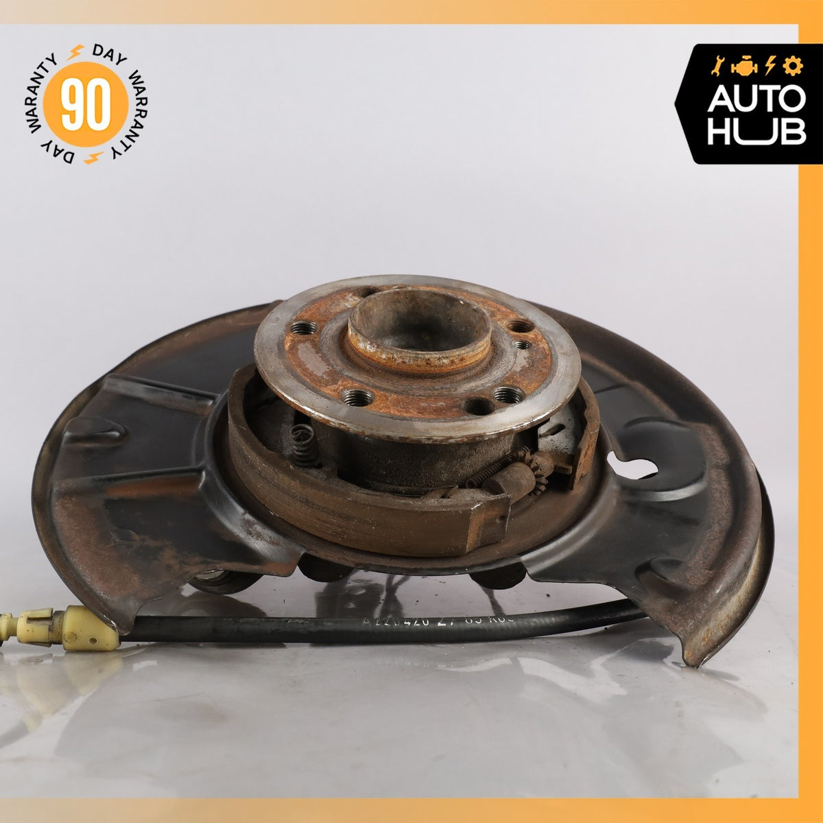 00-06 Mercedes W215 CL500 S500 Rear Left Side Knuckle Spindle OEM - photo 4