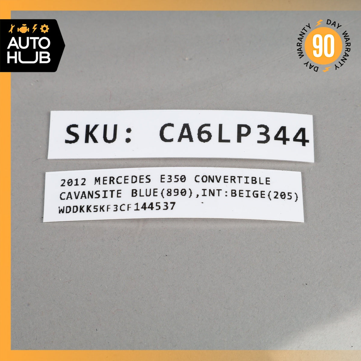 11-17 Mercedes W207 E350 E550 E400 Left Side Main Lift Cylinder 2098000772 OEM - photo 11