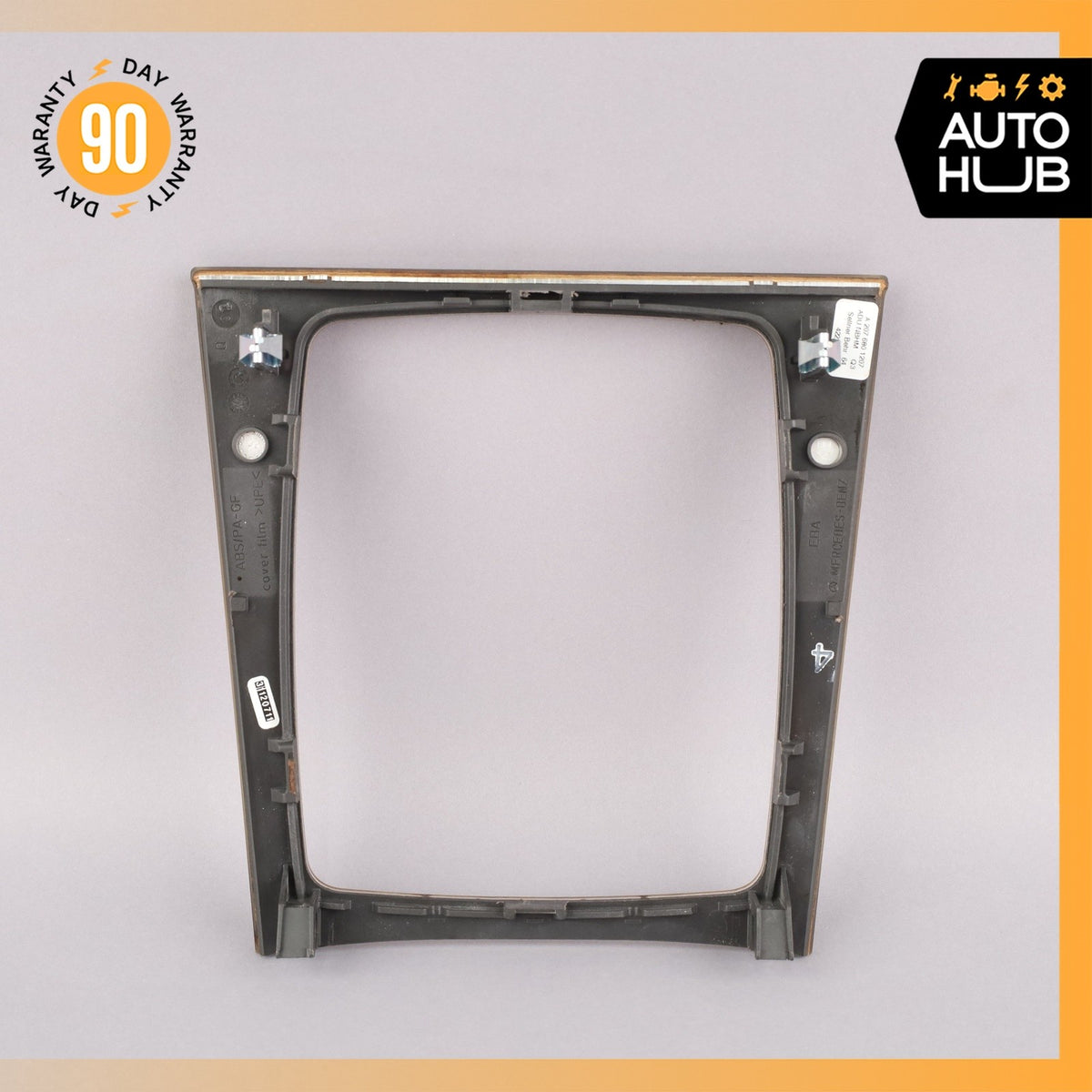 08-15 Mercedes W207 E350 E550 Center Console Shift Shifter Bezel Trim OEM - photo 8