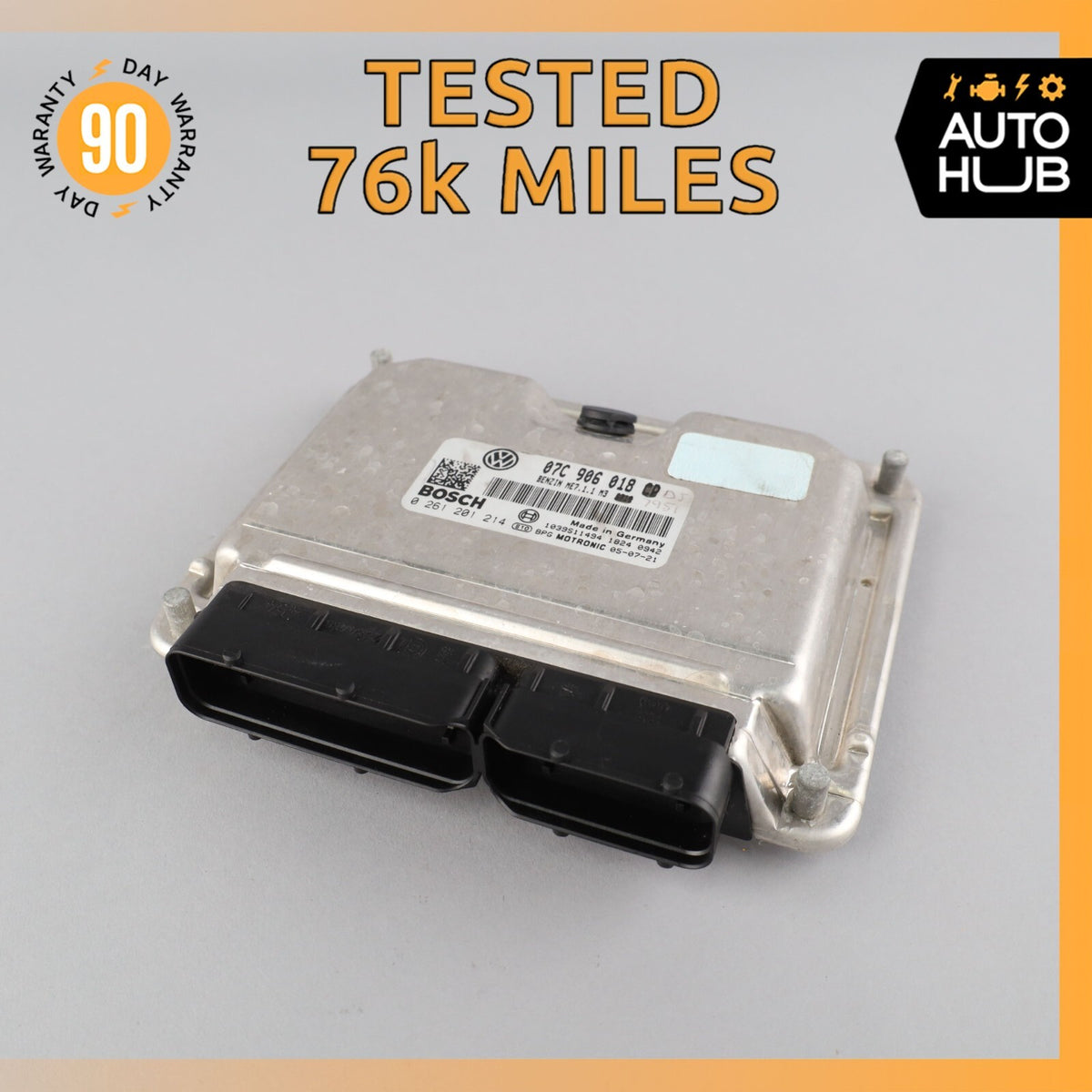 2006 Bentley Continental Flying Spur 6.0L W12 Engine Control Module ECU OEM 76k - photo 1