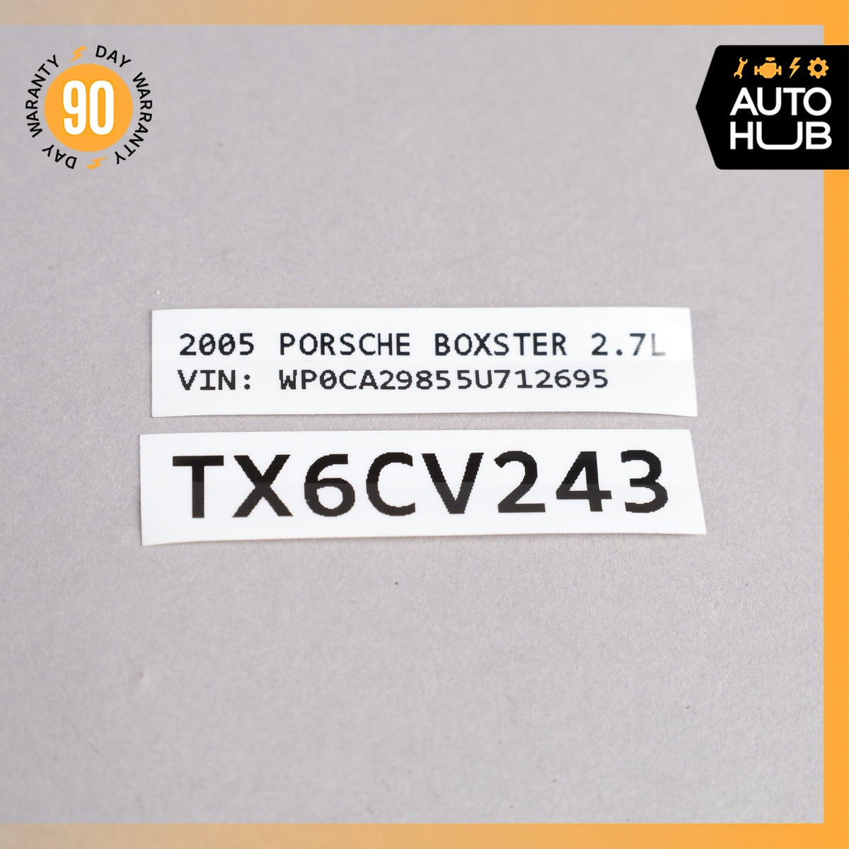 Porsche Boxster 987 Engine Ignition Coil 99760210200 OEM - photo 10