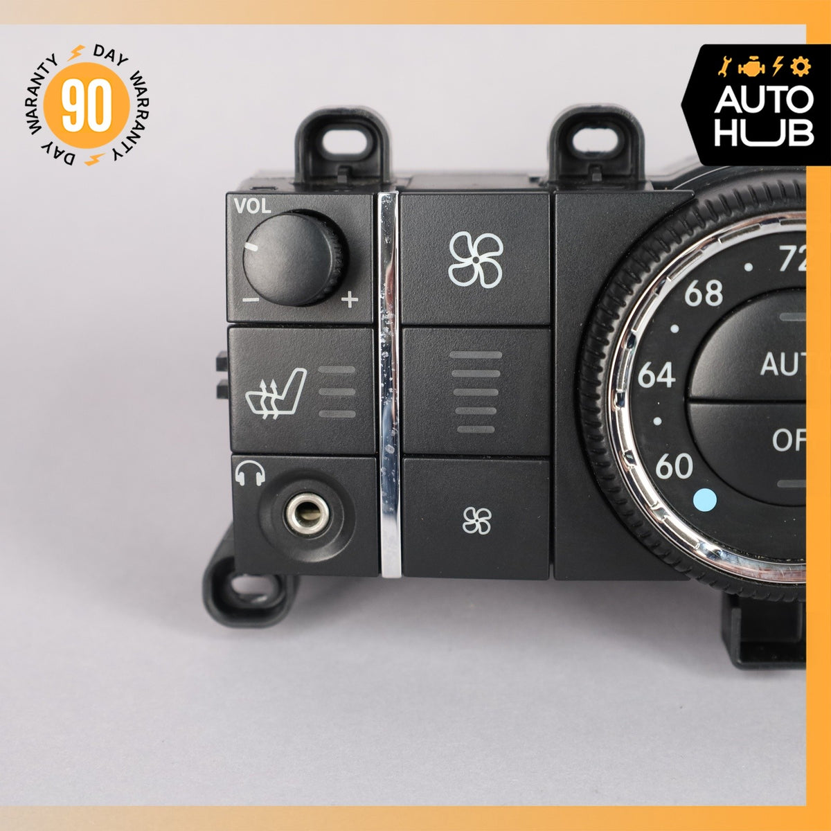 06-12 Mercedes W164 ML63 R350 R500 Rear A/C Heater Climate Control Switch OEM - photo 4