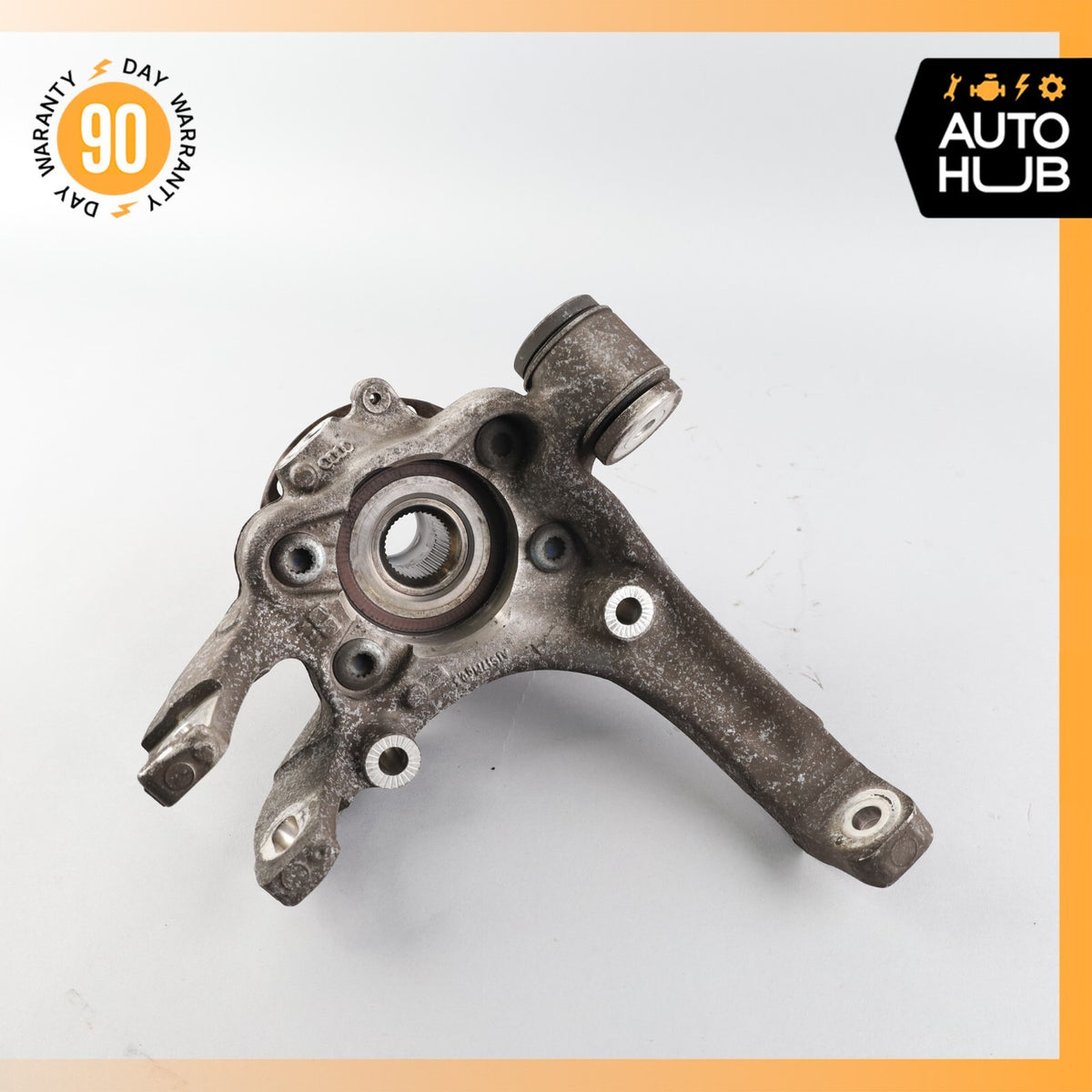 03-13 Bentley Continental Flying Spur Rear Left Side Spindle Knuckle Hub OEM 58k - photo 7