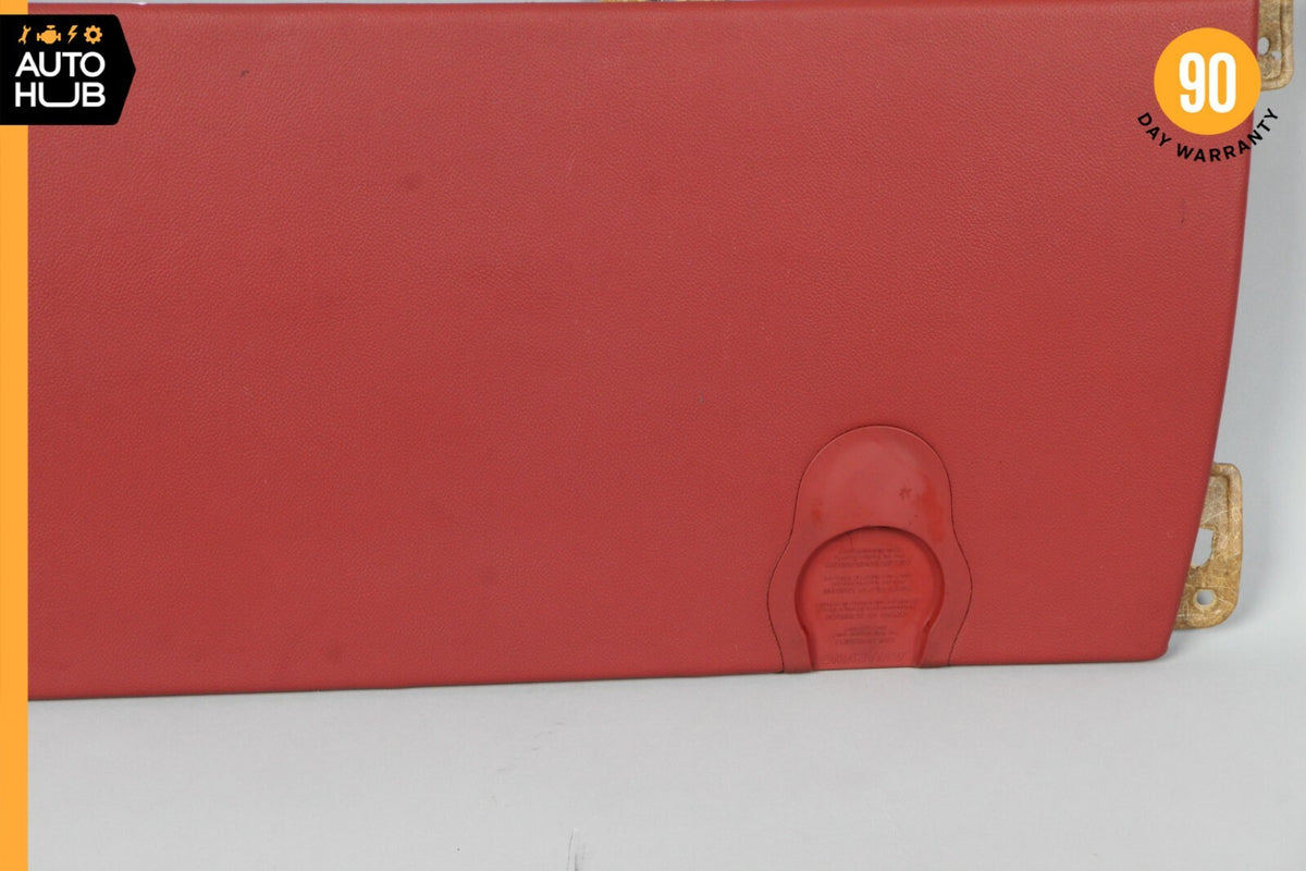 03-06 Mercedes R230 SL500 SL55 AMG Rear Center Cover Trim Panel Red OEM - photo 3