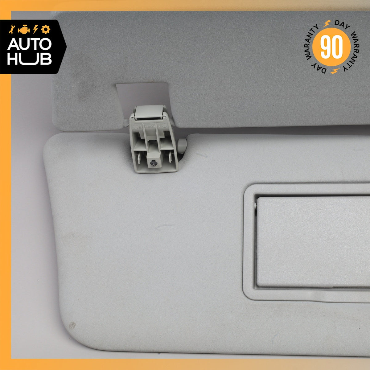 06-12 Mercedes X164 GL450 ML350 Sun Visor Sunvisor Front Right Side Gray OEM - photo 12