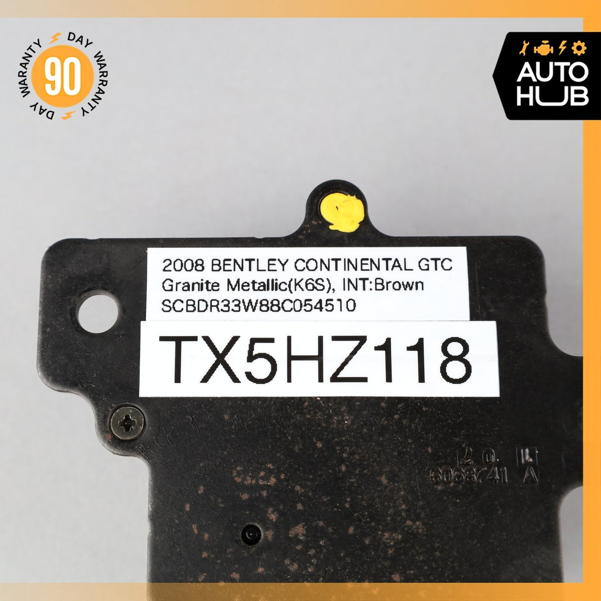 03-10 Bentley Continental GTC GT Safety Bag Sensor SRS Control Module OEM 43k - photo 10