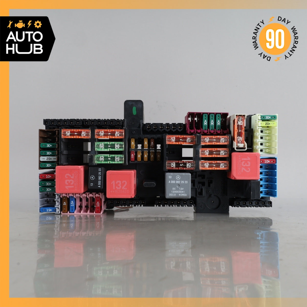 14-17 Mercedes W222 S550e S600 S63 AMG Rear Trunk Fuse Box Module 2229061201 OEM - photo 2