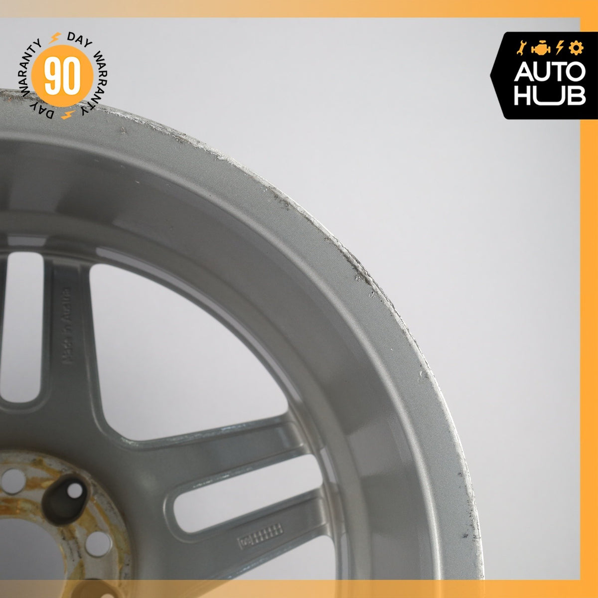 Mercedes W204 C250 C63 AMG 8 x 18 18" Front Wheel Rim 2044014102 OEM - photo 11