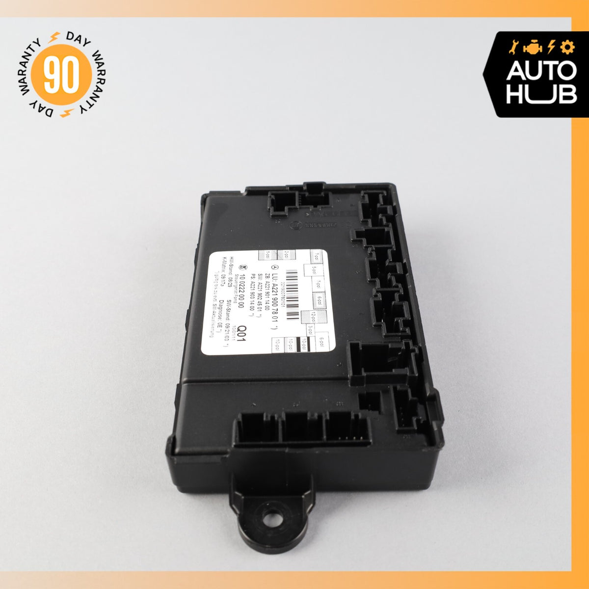 07-13 Mercedes W221 S63 S400 Rear Right or Left Side Door Control Module OEM - photo 2