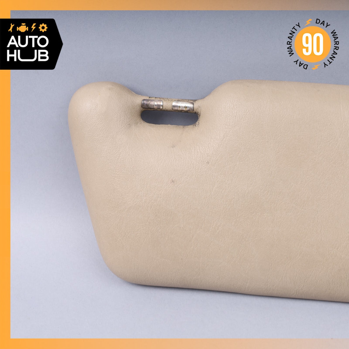 90-02 Mercedes R129 SL500 300SL Left Driver Side Sun Visor Sunvisor Beige OEM - photo 11