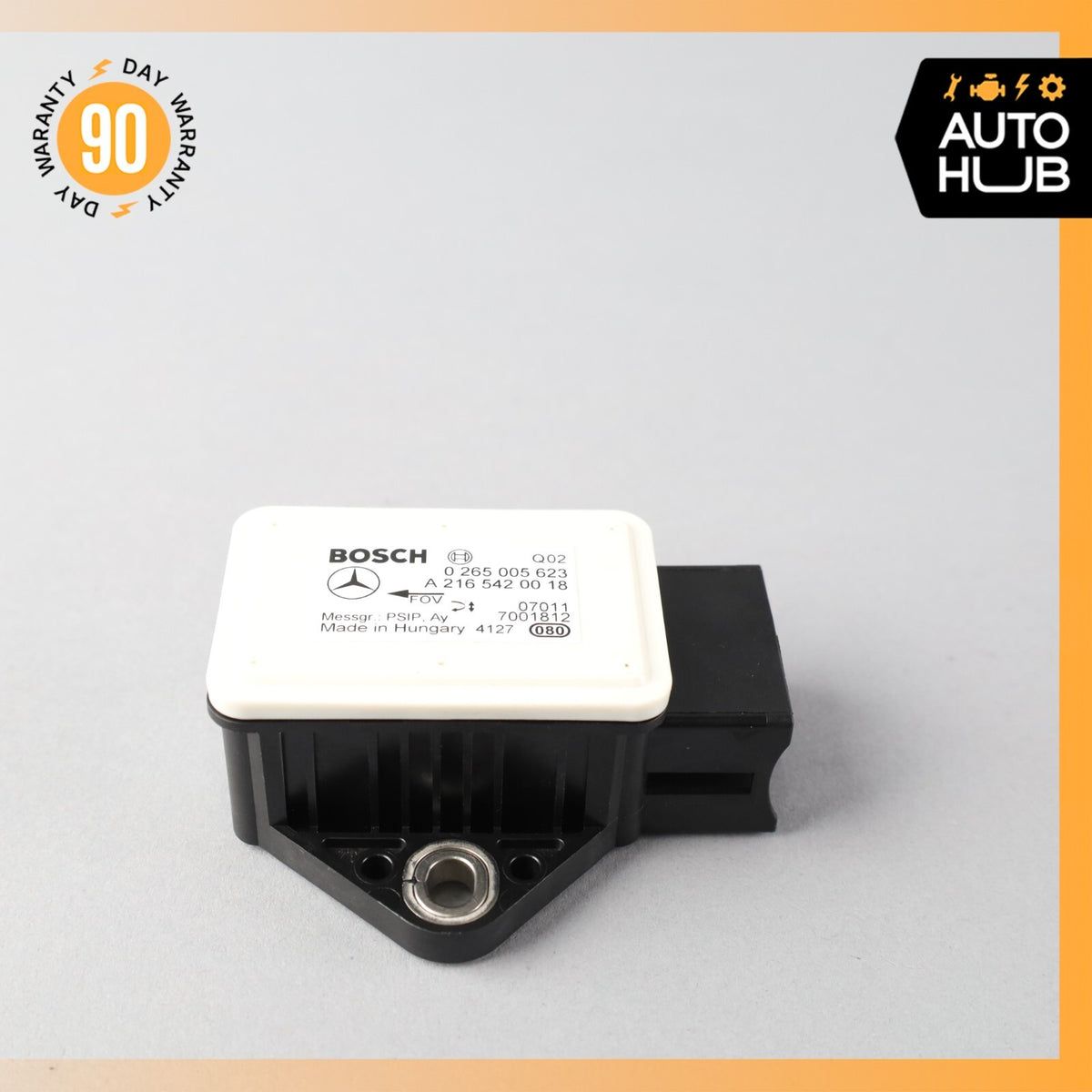 03-12 Mercedes R230 SL550 E350 SL55 AMG Yaw Turn Rate Acceleration Sensor OEM - photo 5