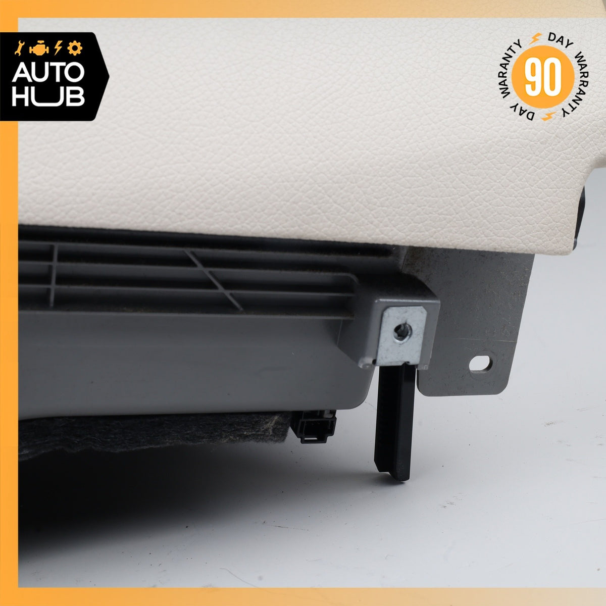 17-20 Mercedes W213 E300 Dash Dashboard Glove Box Compartment Beige OEM - photo 8