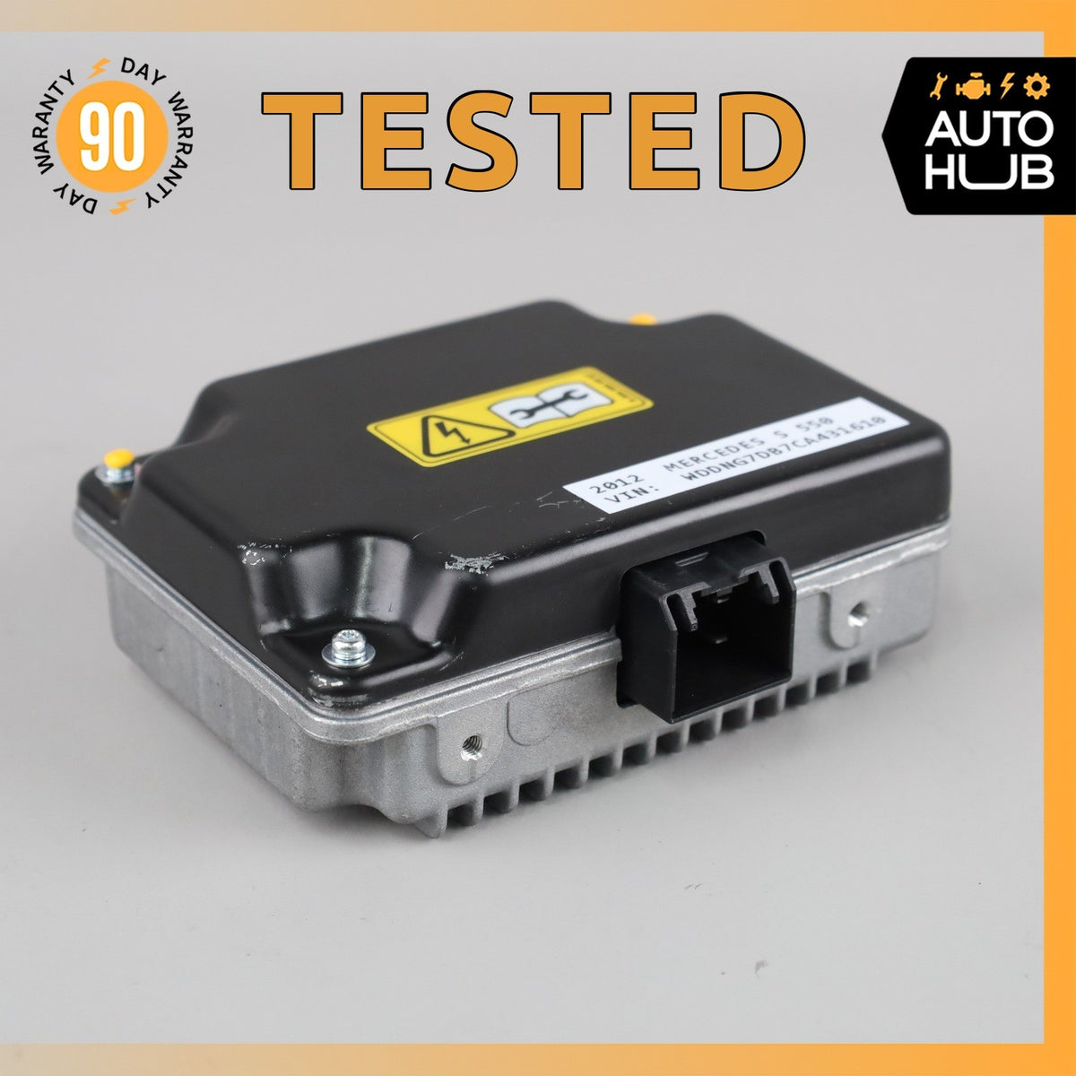 10-15 Mercedes W221 S550 S400 AC DC Power Inverter Converter Control Module OEM - photo 1