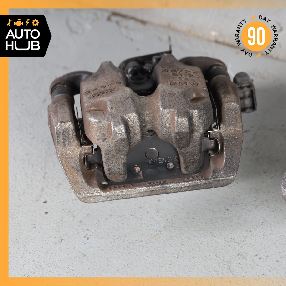 10-17 BMW F10 550i 535i 750i Rear Brake Caliper Calipers Set w/Actuator OEM - photo 3