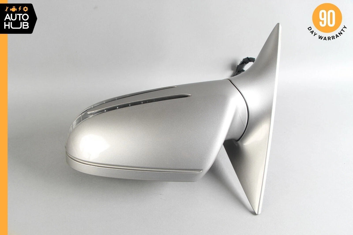09-11 Mercedes W219 CLS550 Left Side Rear View Door Mirror Diamond Silver OEM - photo 4