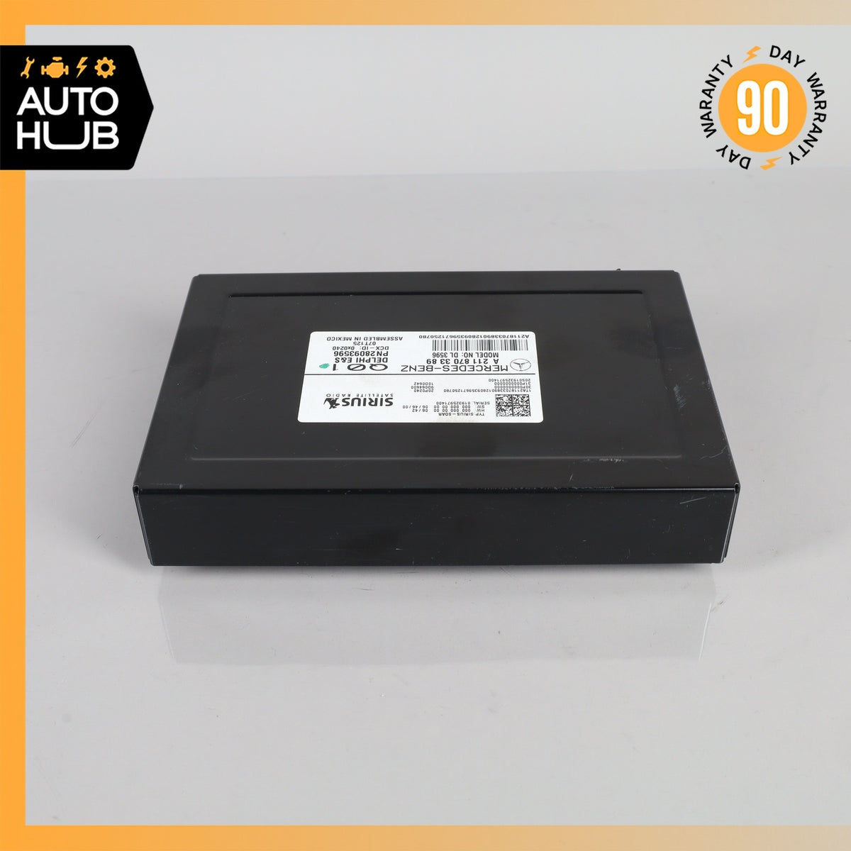 03-09 Mercedes W211 E350 CLK350 Sirius Satellite Radio Receiver 2118703389 OEM - photo 3