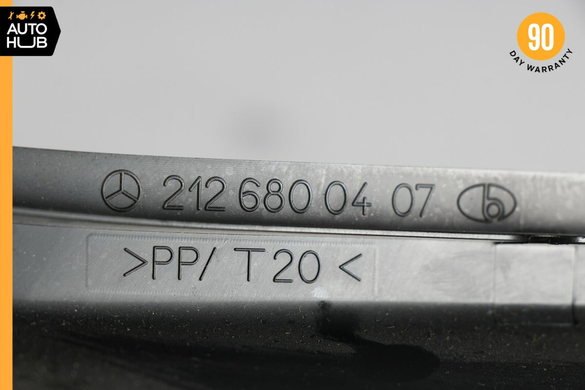 10-16 Mercedes W212 E400 E350 Right Dashboard Dash Cover Panel Trim Black OEM - photo 10