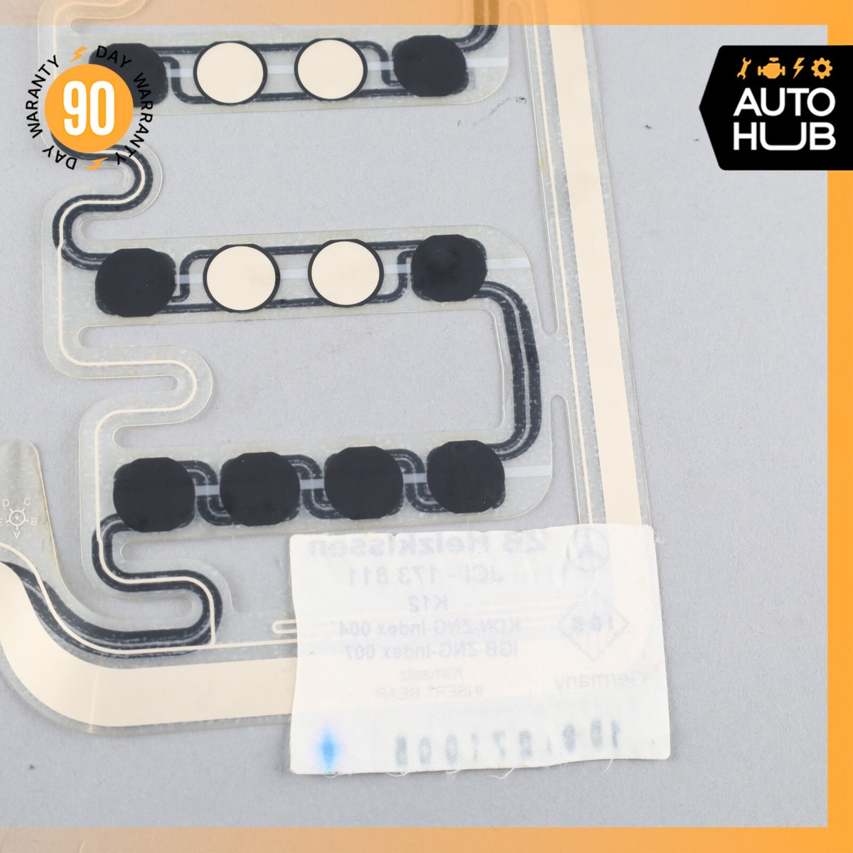 05-08 Mercedes R230 SL500 SL55 AMG Seat Occupancy Sensor Mat SRS OEM - photo 15