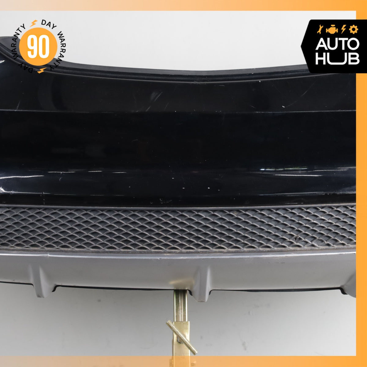 14-16 Mercedes W117 CLA45 AMG Sport Rear Bumper Cover Assembly Night Black OEM - photo 7