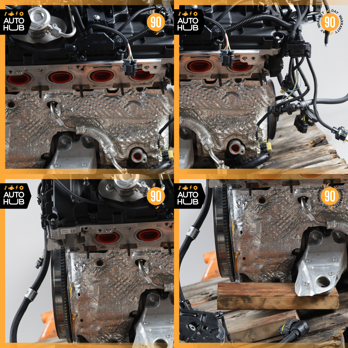 16-18 BMW F30 330e RWD 2.0L B48B20A Engine Motor Assembly OEM 61k - photo 15